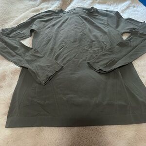 Lululemon Swiftly Tech Long Sleeve 2.0, Olive Size 6